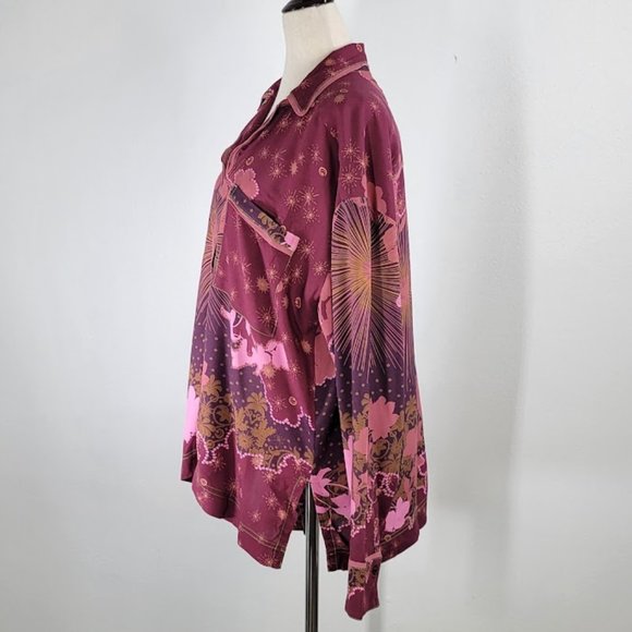 FREE PEOPLE / WTF sleep shirt top Sz XS NEW - Picture 5 of 9